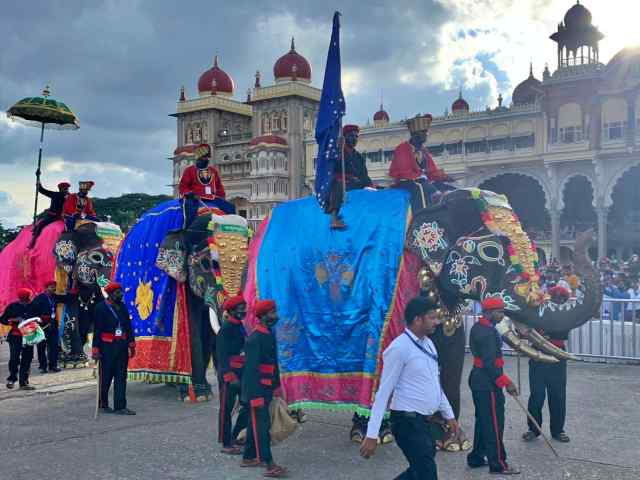 Simple Dasara Jamboo savari