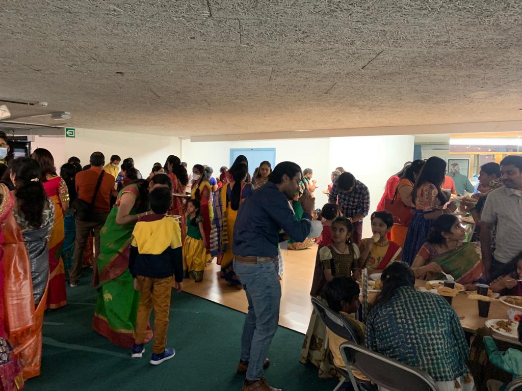 Bathukamma festival celebrations in brussels