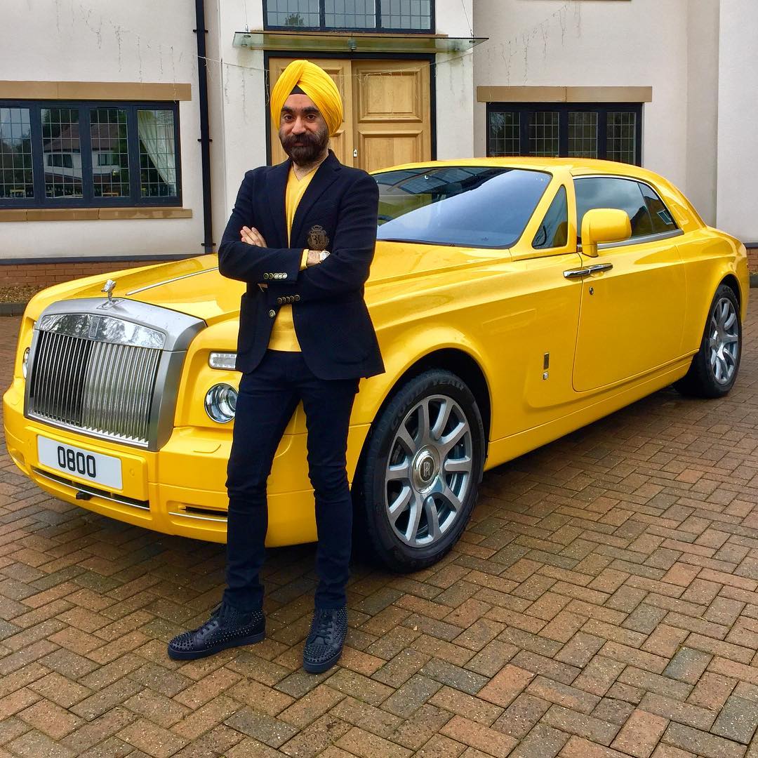 rolls royce matching turban