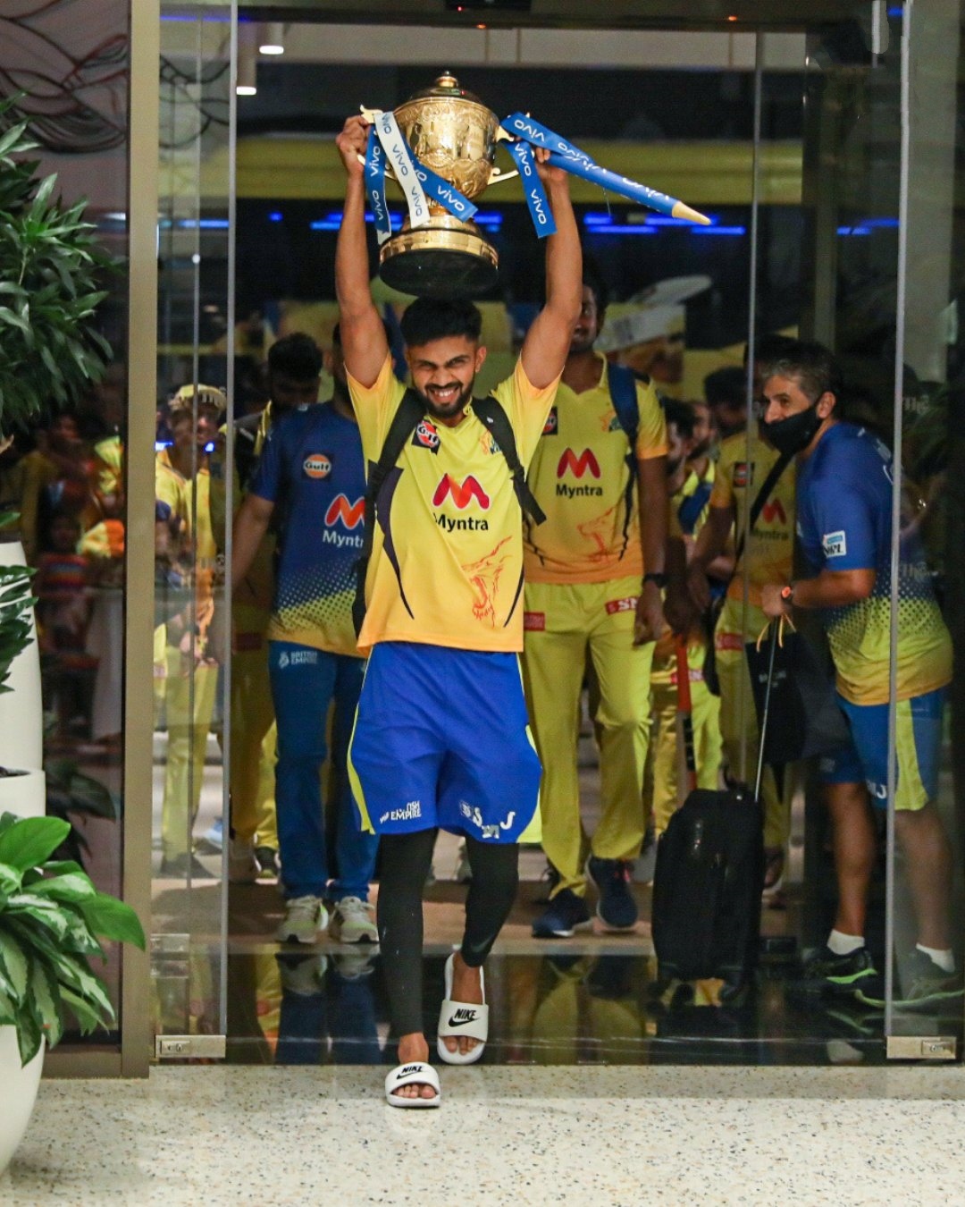 IPL 2021: Ruturaj Gaikwad's receives grand welcome at home