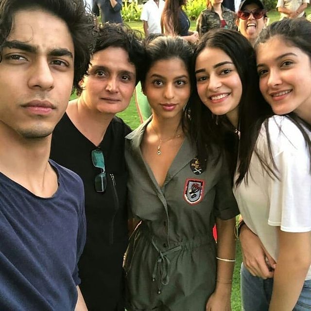 Aryan Khan and Ananya Pandey