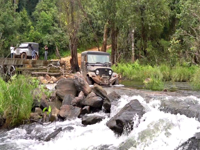 jeep rally in Kodagu