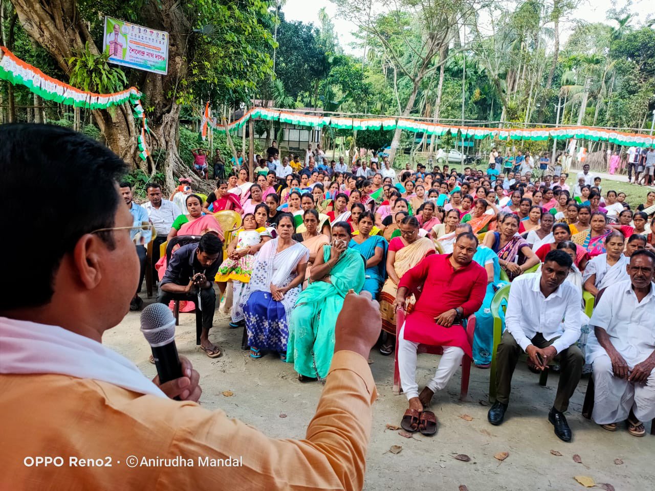 ভৱানীপুৰত উদাত্ত কণ্ঠৰে নিৰ্বাচনী প্ৰচাৰ চলালে ভূপেন বৰাই