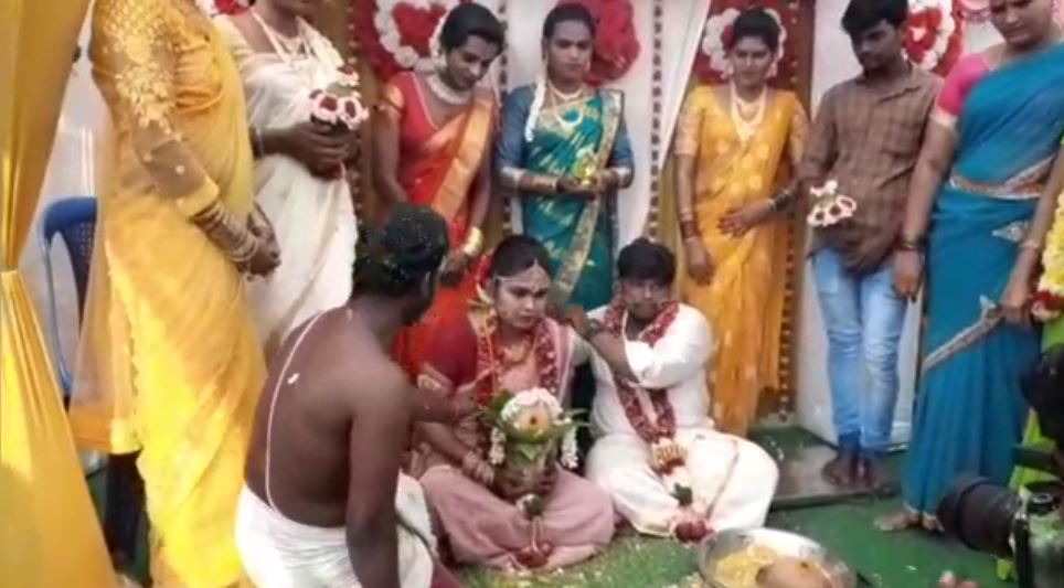 Transwomen gets married to youth in Kallakurichi