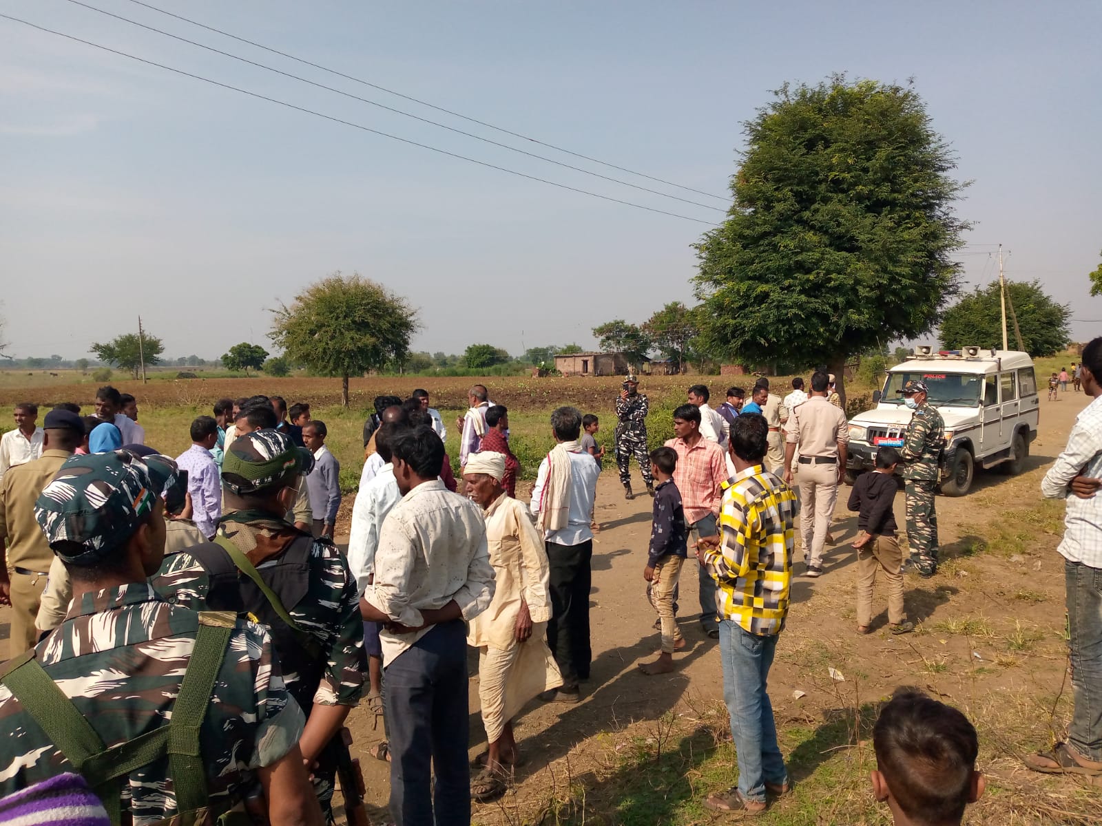 Villagers boycott voting in Ardala village of Pandhana assembly constituency of Khandwa district
