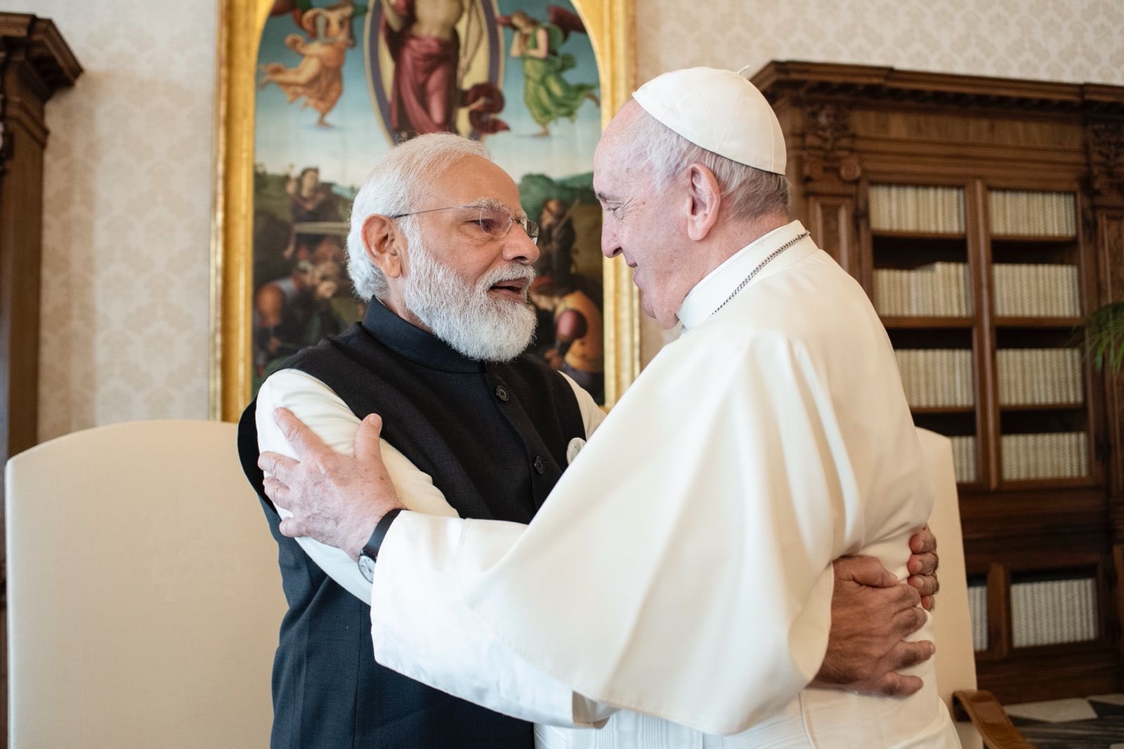 PM Modi met Pope Francis in Vatican City