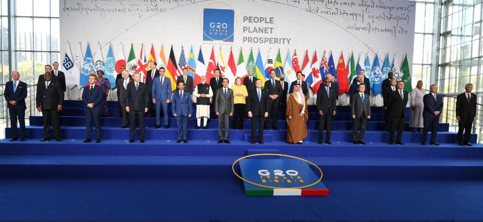 World leaders attending the G20 summit