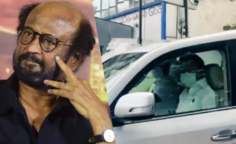 Stalin visits Rajinikanth in hospital