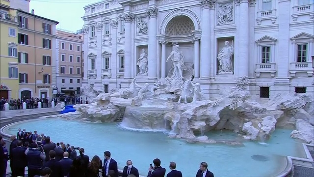 PM Modi, world leaders visit Trevi Fountain in Italy