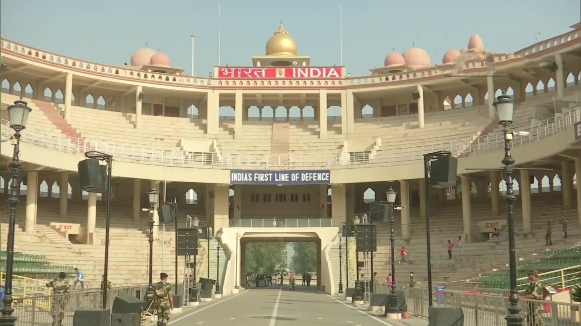 india pak border