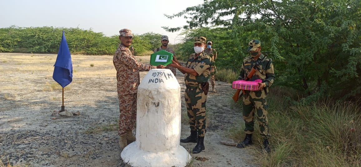 india pak border