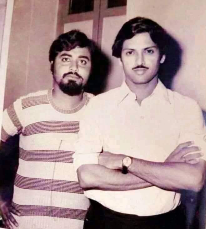 partha chatterjee shares a photo of his college days with subrata mukehrjee