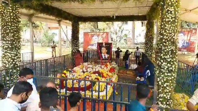 Puneeth Rajkumar's Grave