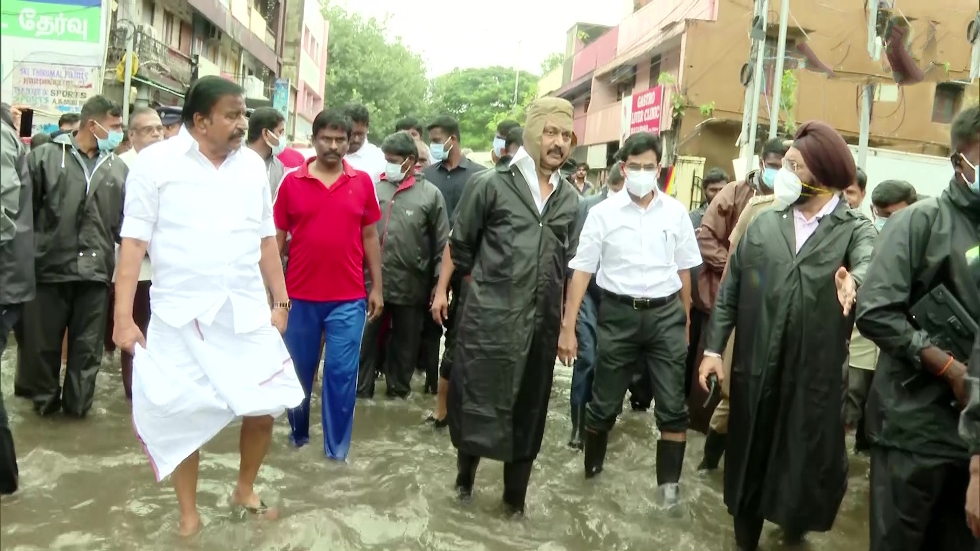 stalin in rain affected areas visit