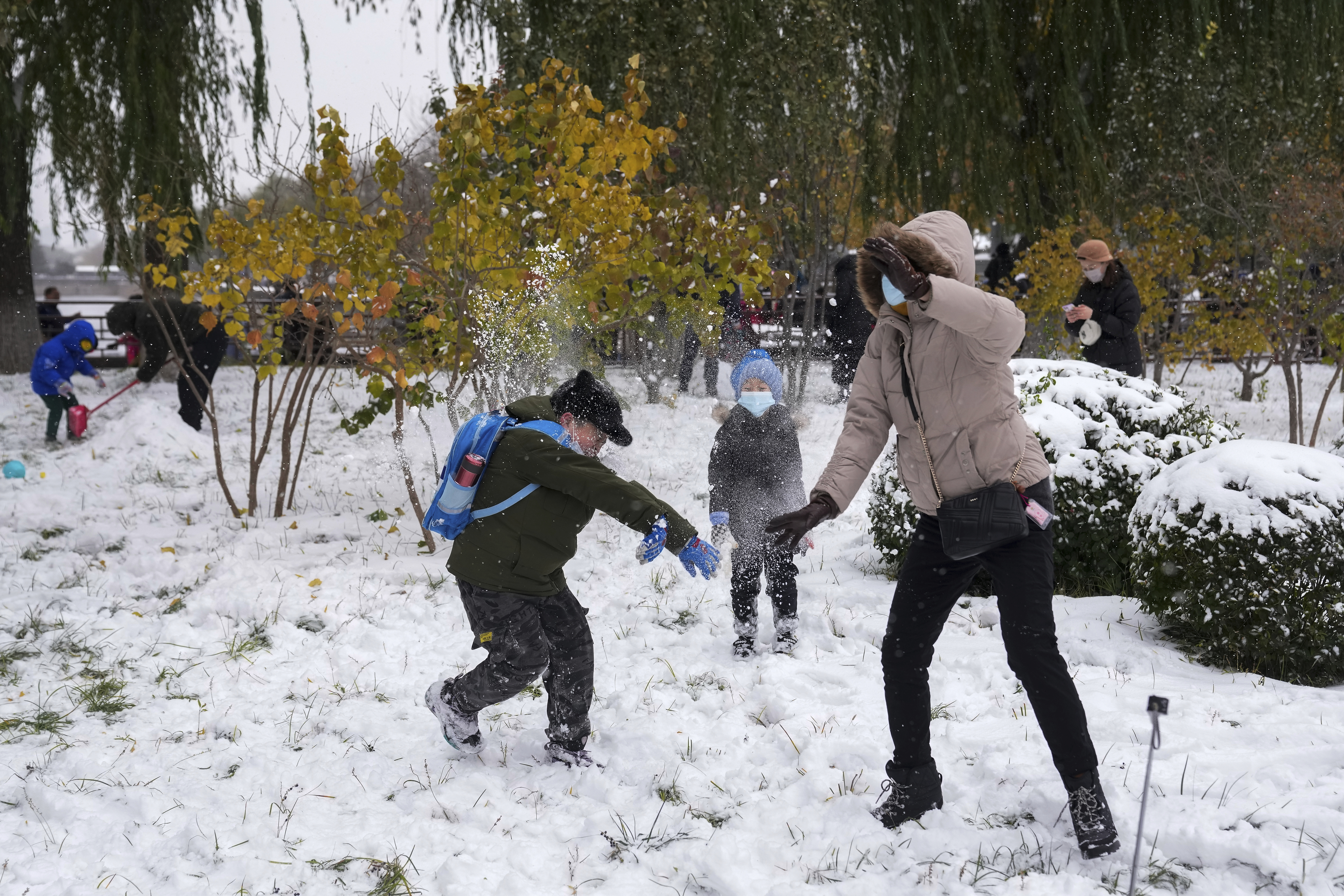 china snowfall