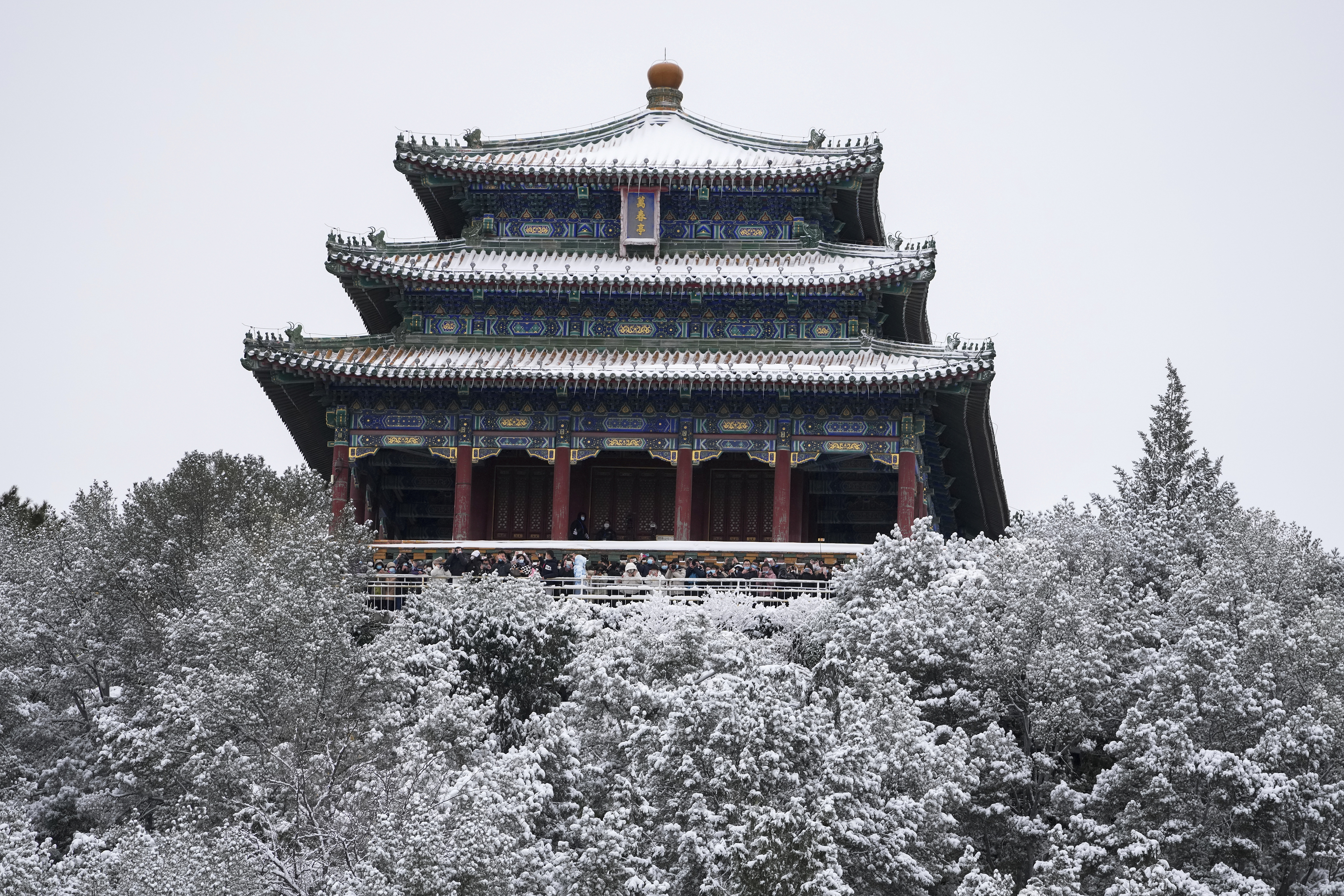 china snowfall