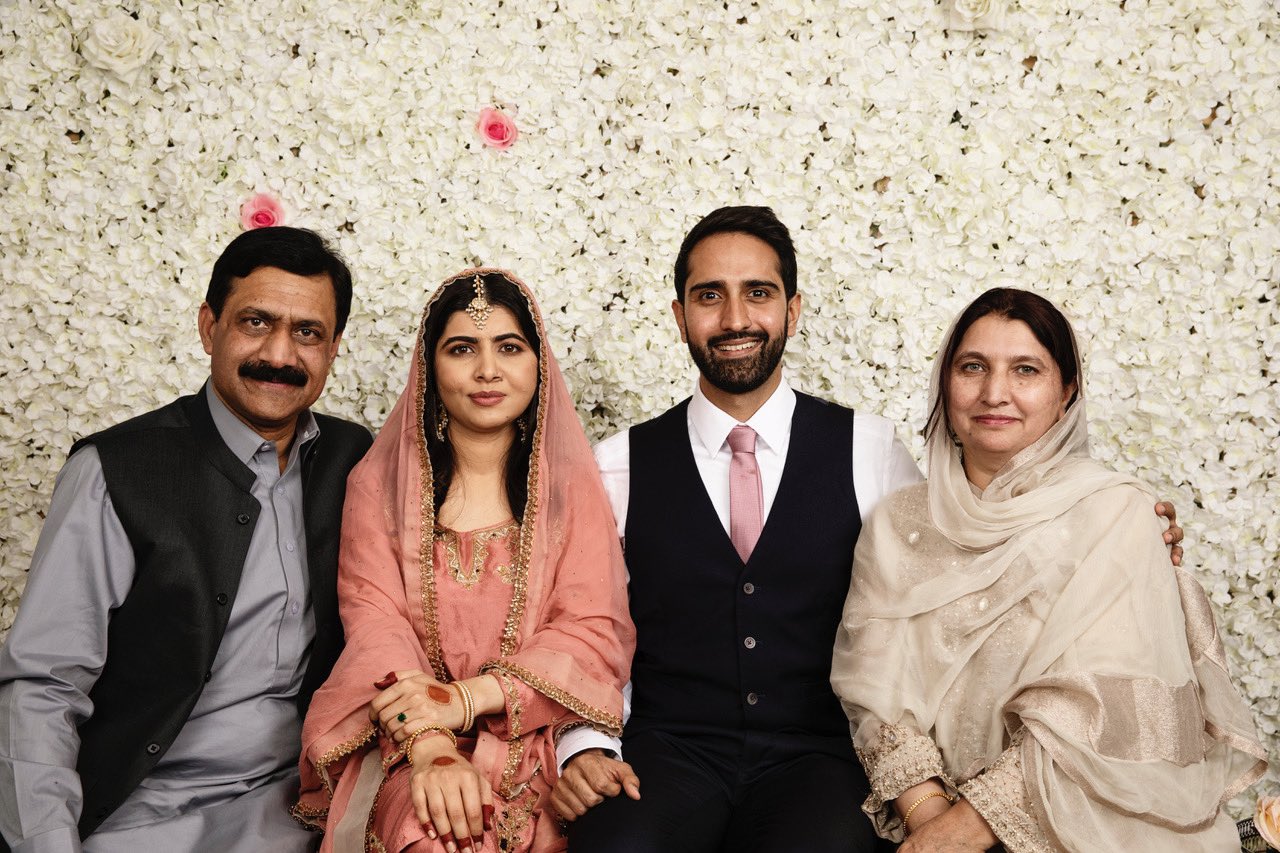 malala yousafzai, birmingham, Tied knot with Asser Malik, Nobel prize winner, Asser Malik, malala marriage pics, malala marriage images, malala marriage photos, மலாலா திருமணம், மலாலா திருமண புகைப்படங்கள், அசீர் மாலிக், நோபல் பரிசு மலாலா