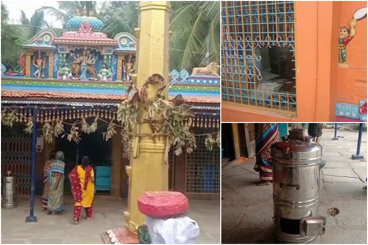 theft in challakeramma devi temple