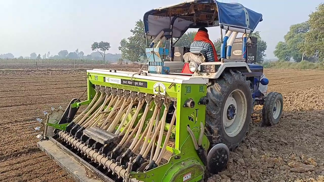 stubble burning solution super seeder machine