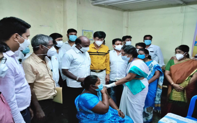 cm stalin visit vaccination camp  vaccination camp  corona vaccine  vaccine  vaccine camp  stalin inspect vaccination camp  ma subramanaian inspect vaccination camp  தடுப்பூசி முகாம்  தடுப்பூசி முகாமை ஆய்வு செய்த ஸ்டாலின்  மெகா தடுப்பூசி முகாம்  மா சுப்ரமணியன்  கரோனா தடுப்பூசி