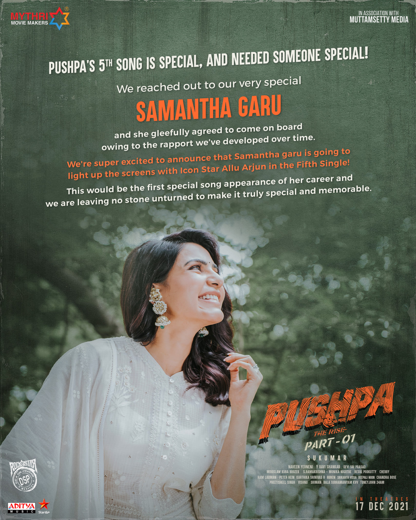 samantha in pushpa movie