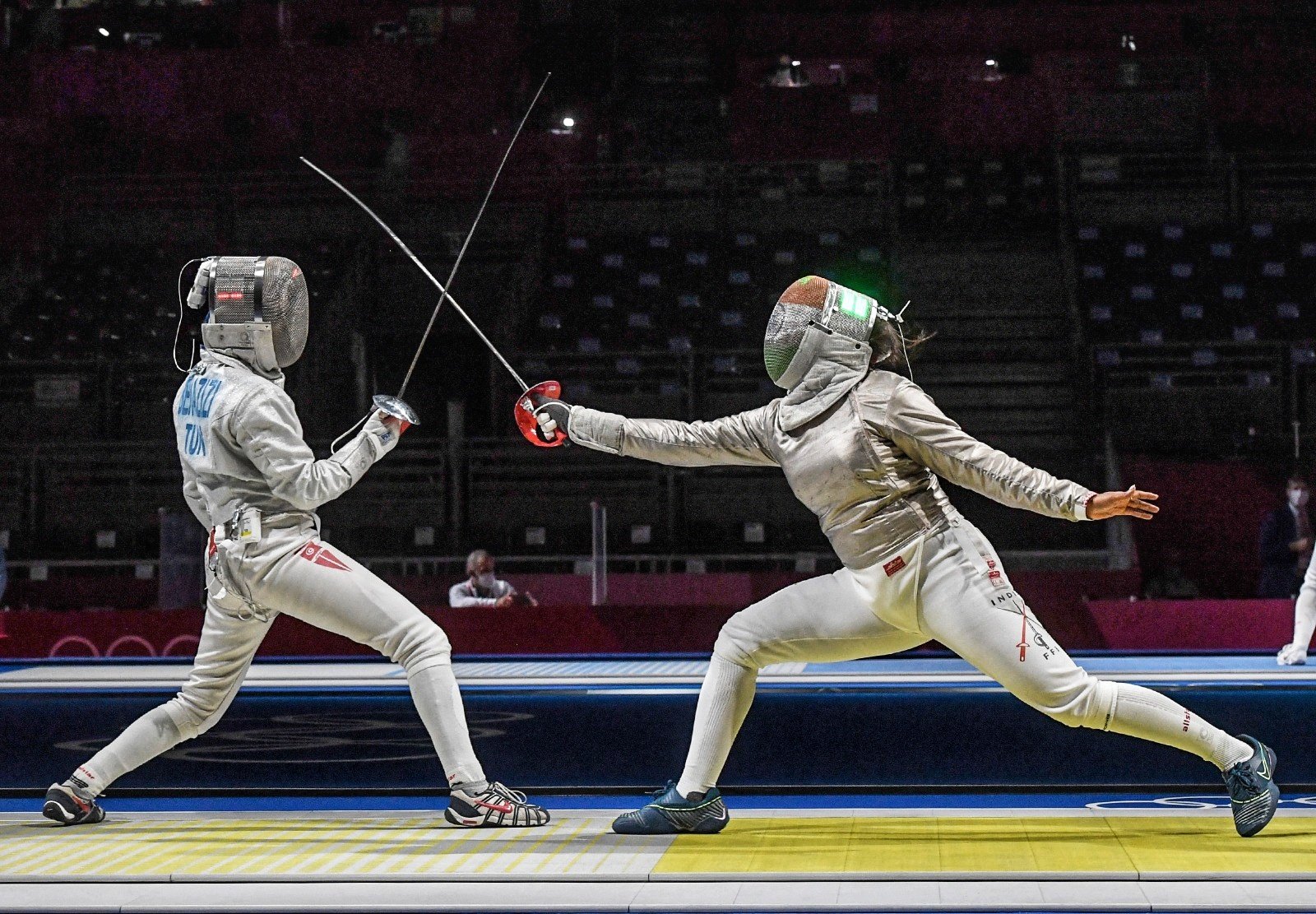 Olympian fencer CA Bhavani Devi conferred with Arjuna Award by Anurag Thakur in a special event