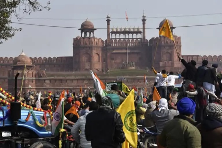 farmers protest