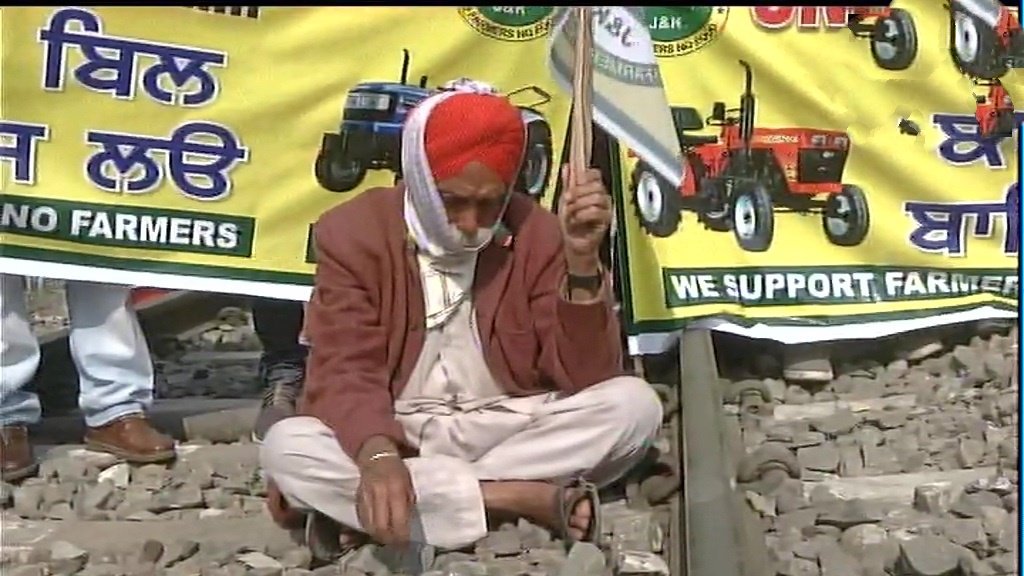 farmers protest