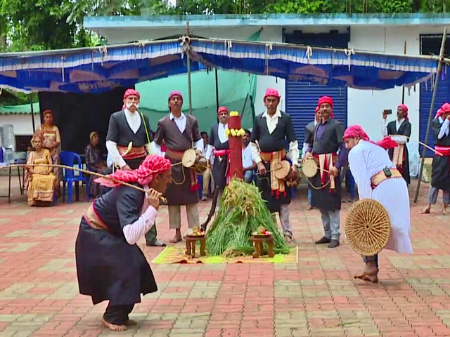 Huttari festival celebrating in Kodagu district