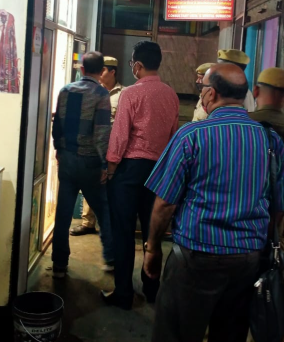 gmc drive against illegal spa and beauty parlour in guwahati