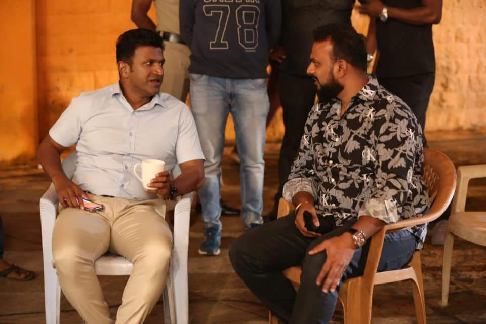 puneeth rajkumar and  Umapathy Srinivas Gowda