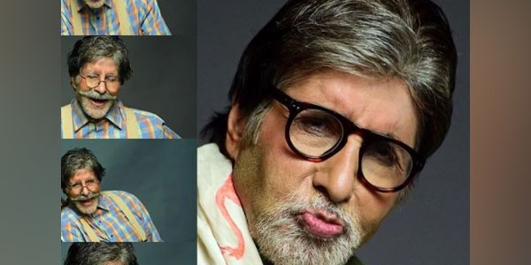Amitabh Bachchan shares his quirky emoticon faces