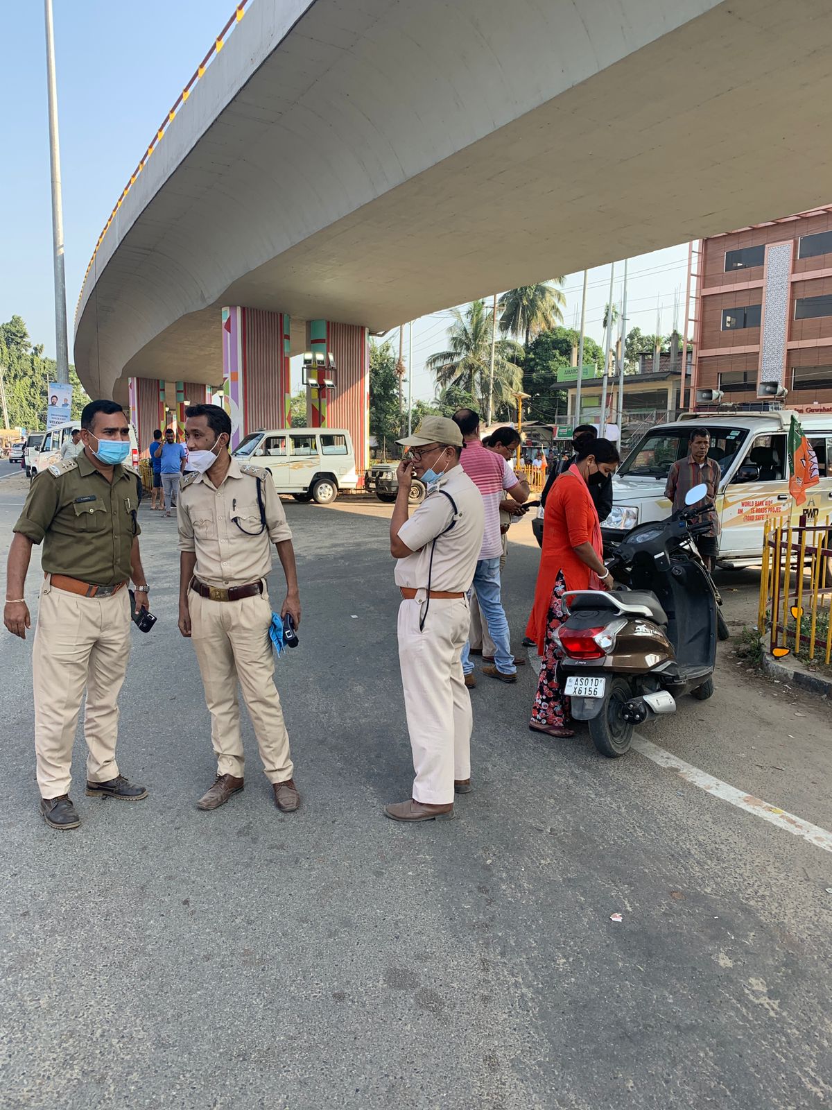 Trafic rules violation in guwahati