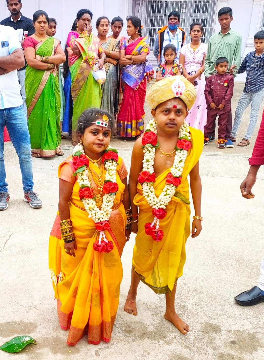 little-couple-marriage-at-chikkaballapur