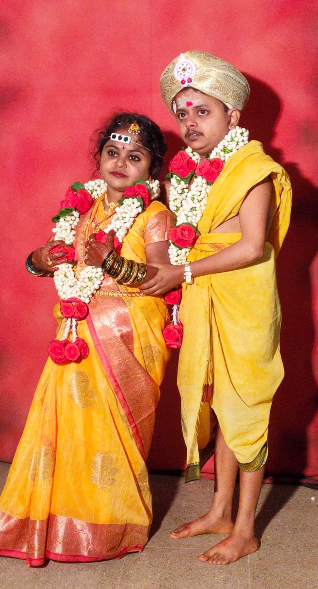 little-couple-marriage-at-chikkaballapur