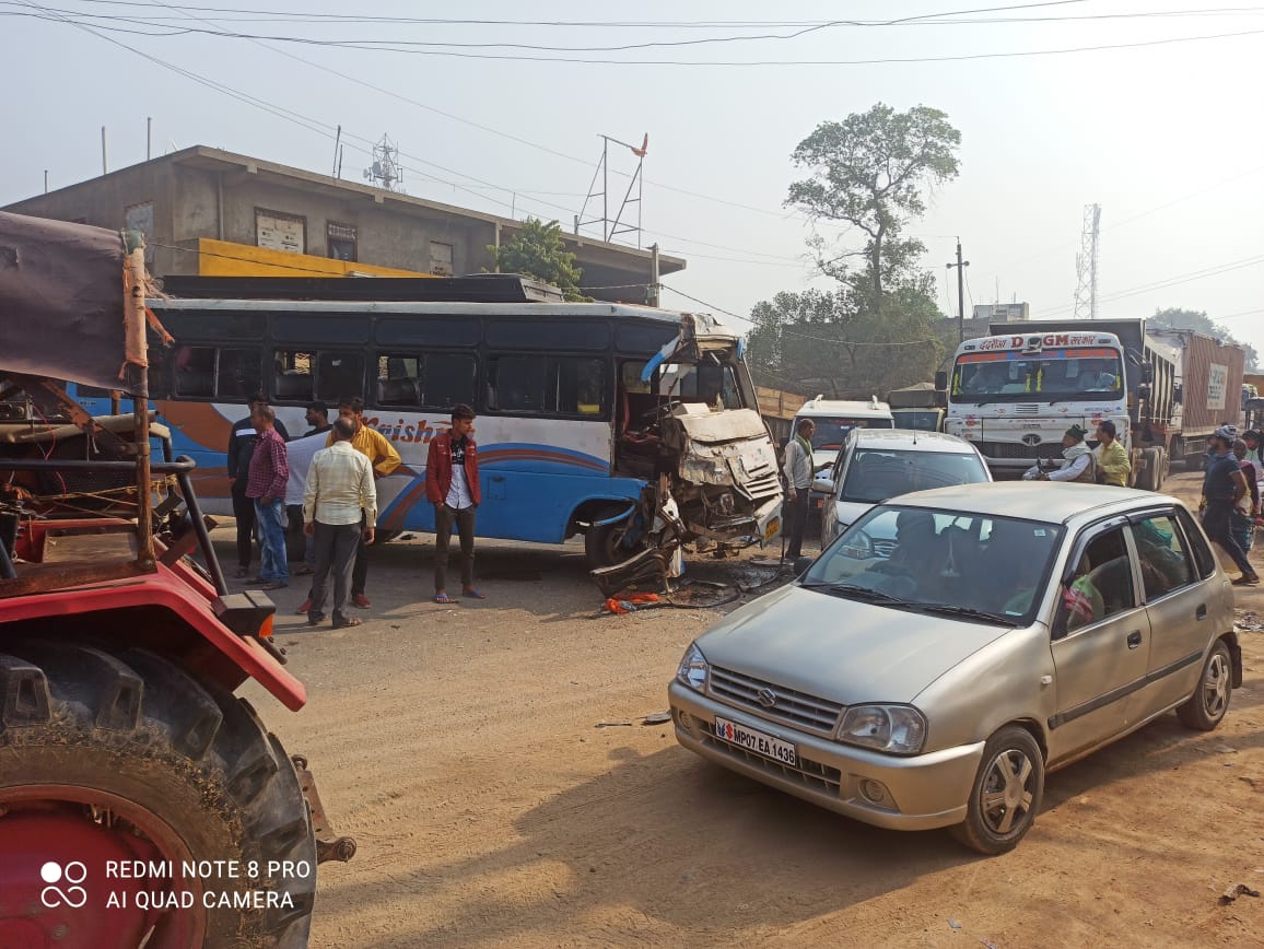 road accident in bhind