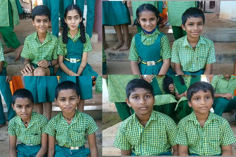 11 twins students in sharada ganapathi vidya kendra in mangalore