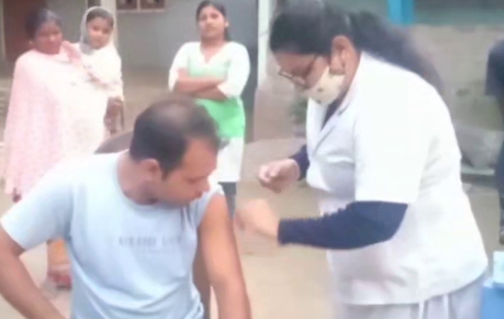 har ghar dastak vaccination campaign in barpeta