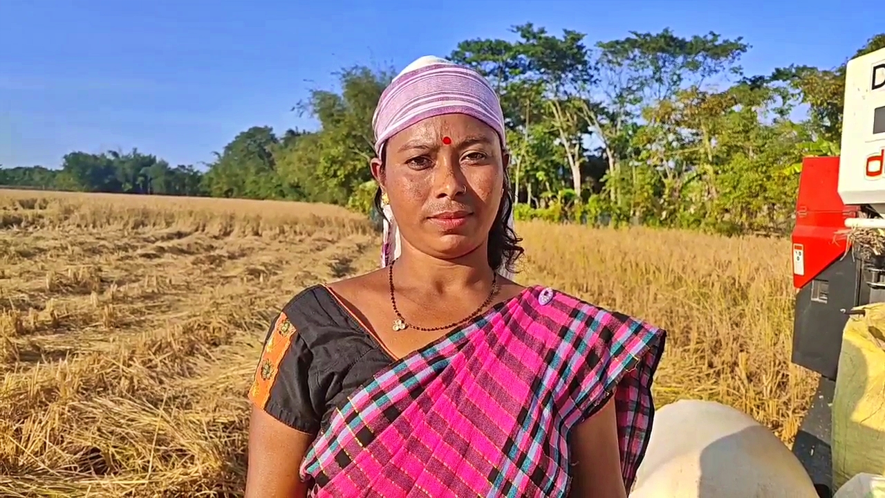 Lady Farmer in Rangia