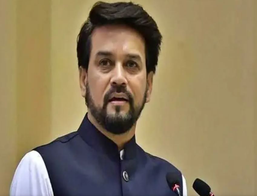 Union Sports Minister Anurag Thakur