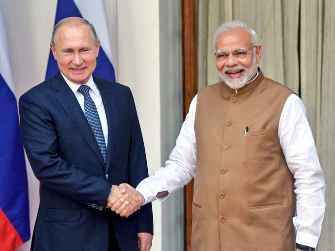 putin modi file photo