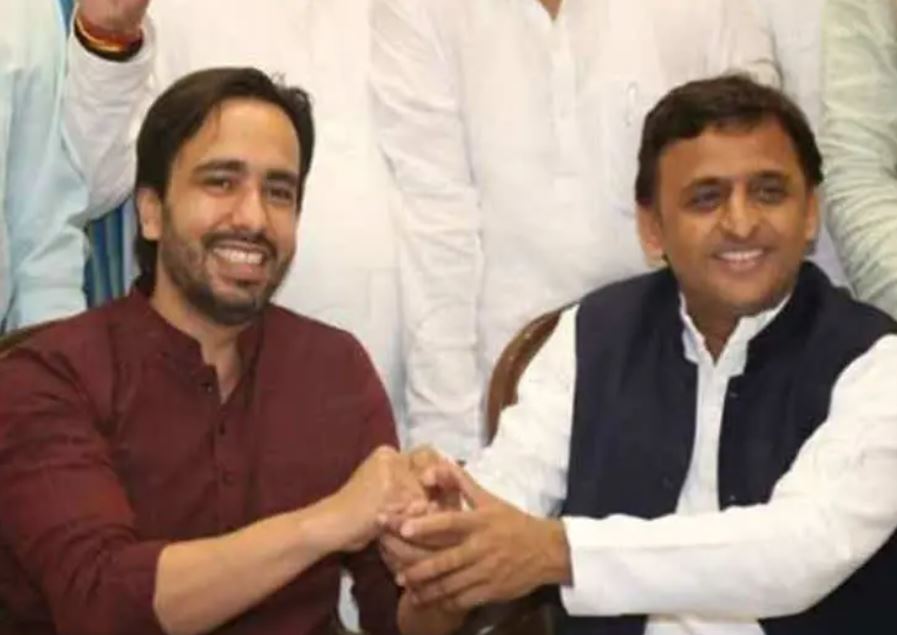 Akhilesh Yadav and Jayant Choudhary