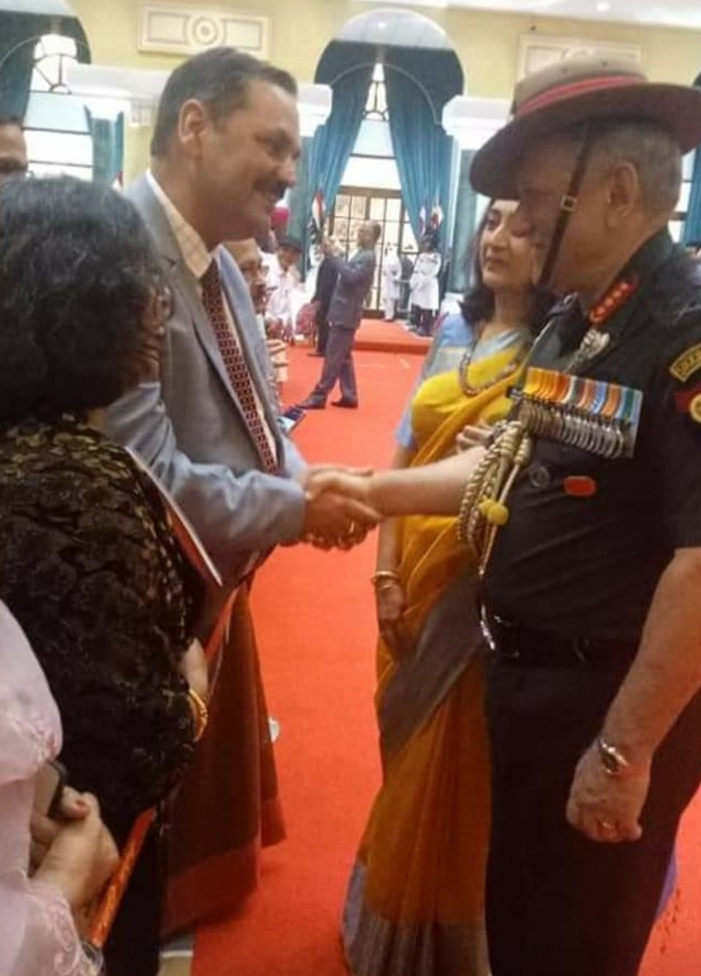 General Bipin Rawat was impressed by the discovery of Padma Shri Dr. Omesh Bharti