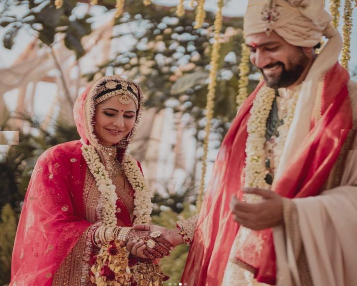 Katrina Vicky wedding photos: કેટરિના કૈફ અને વિકી કૌશલના લગ્નના ફોટા થયાં વાયરલ