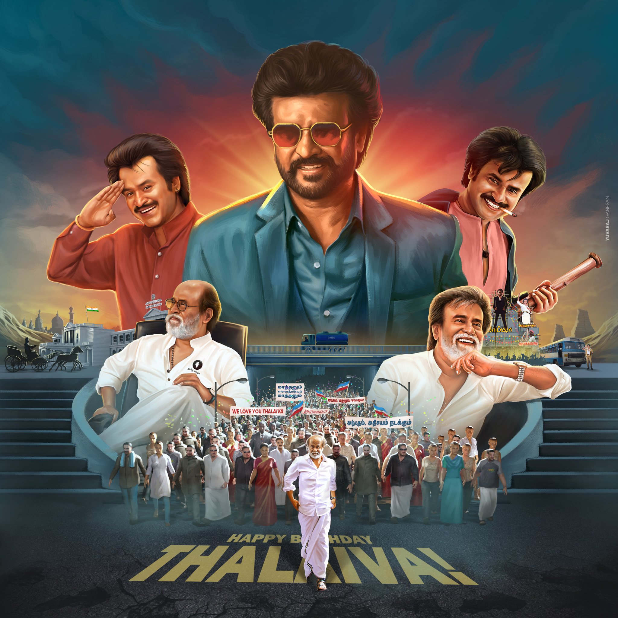 superstar rajinikanth birthday