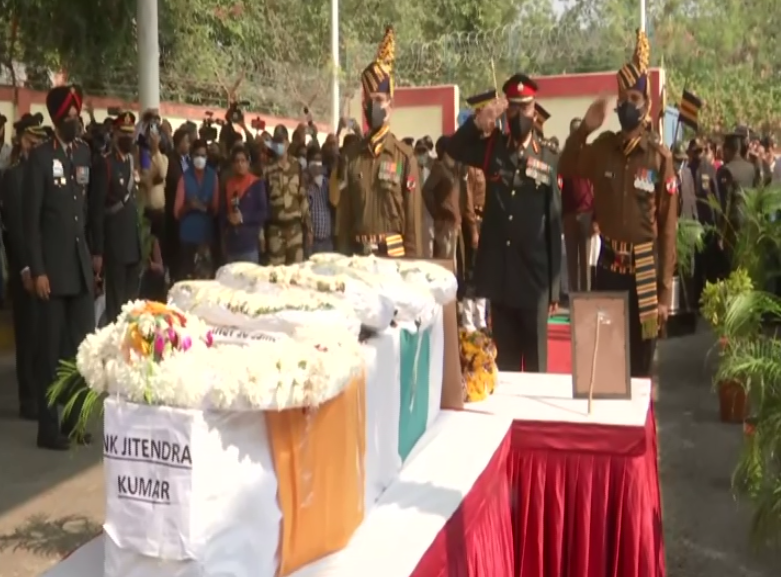 Mortal remains of Jitender Naik