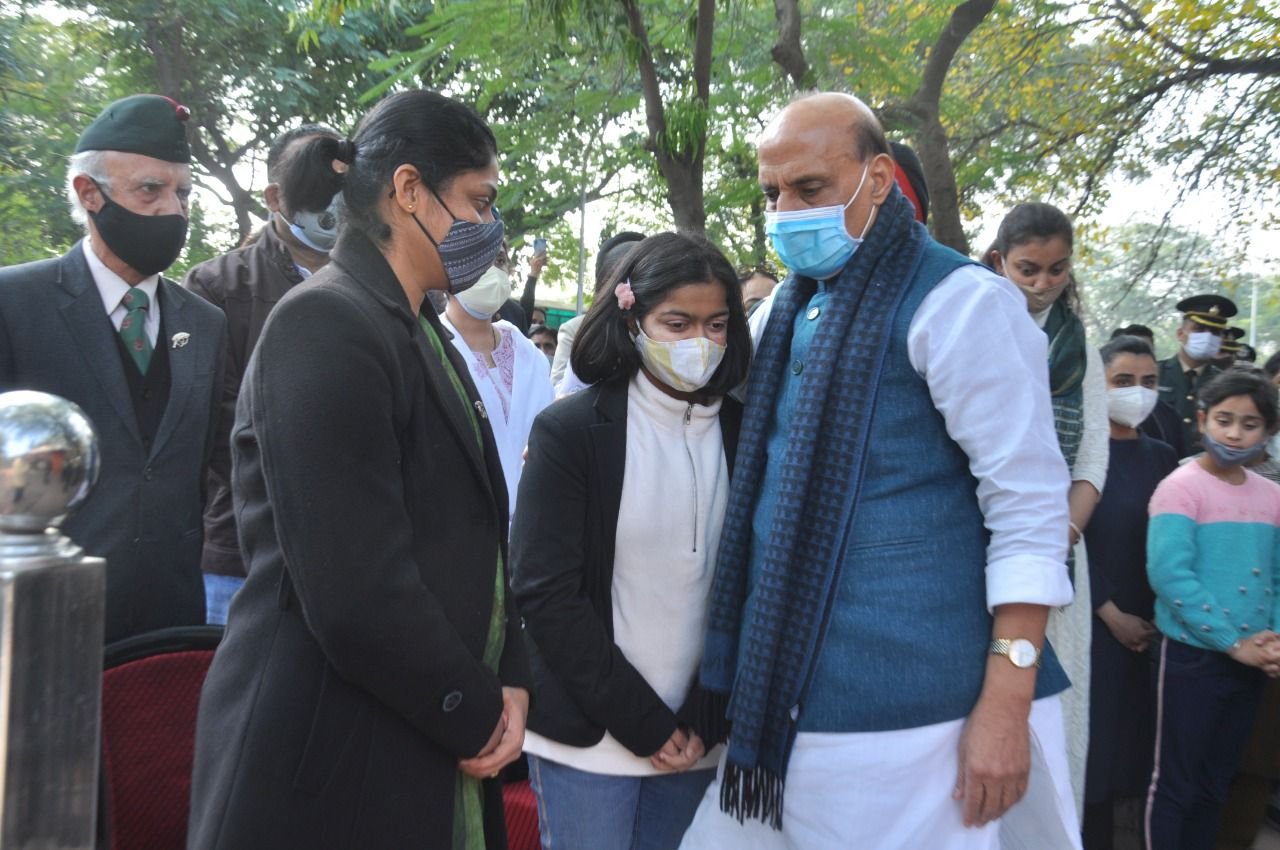 Lt Colonel Harjinder Singh last rites