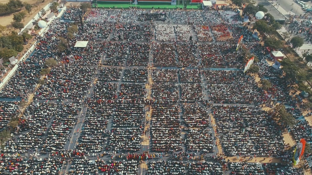 Mehangai Hatao Rally, Rahul Gandhi