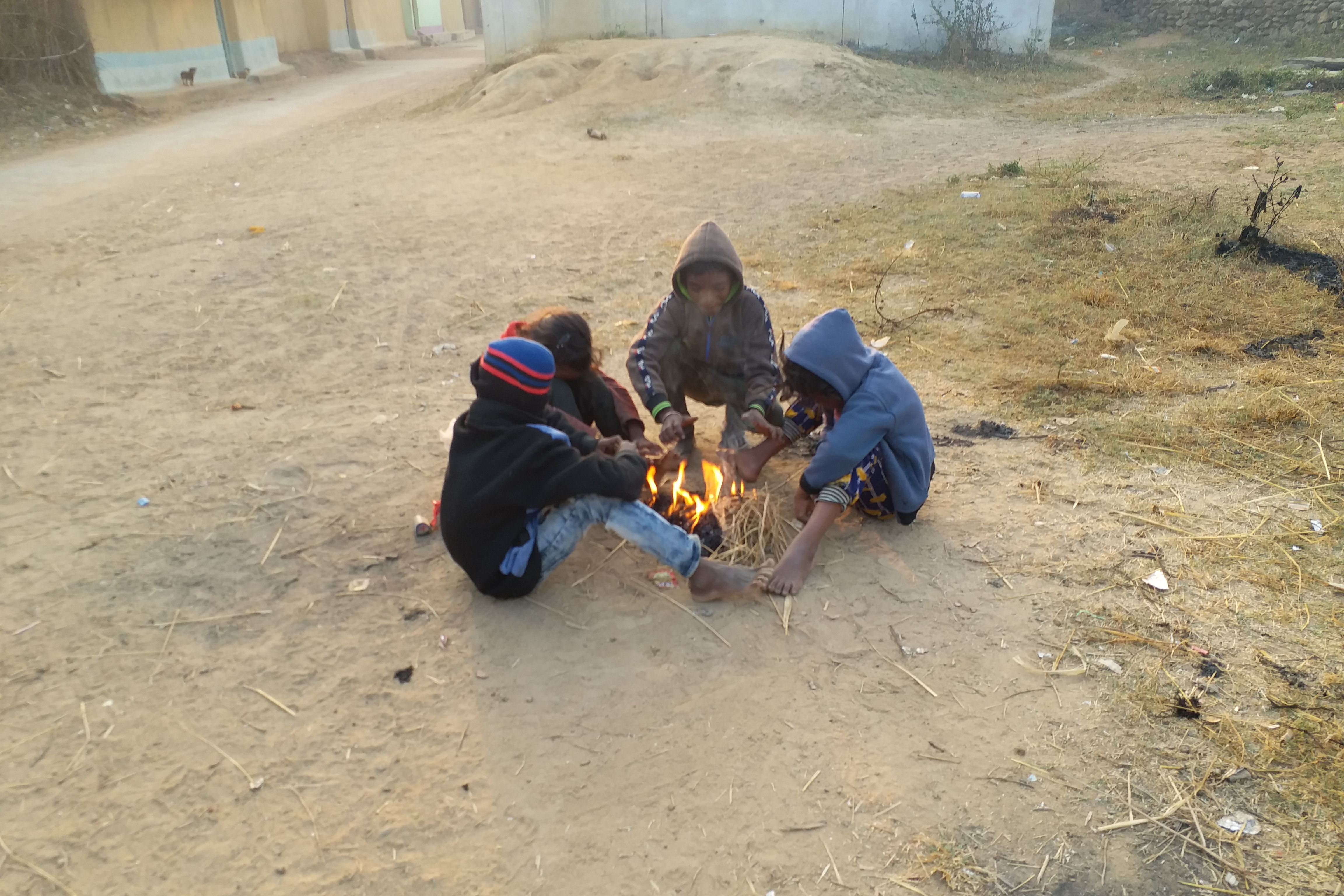 People's bonfire became a support in Shahdol