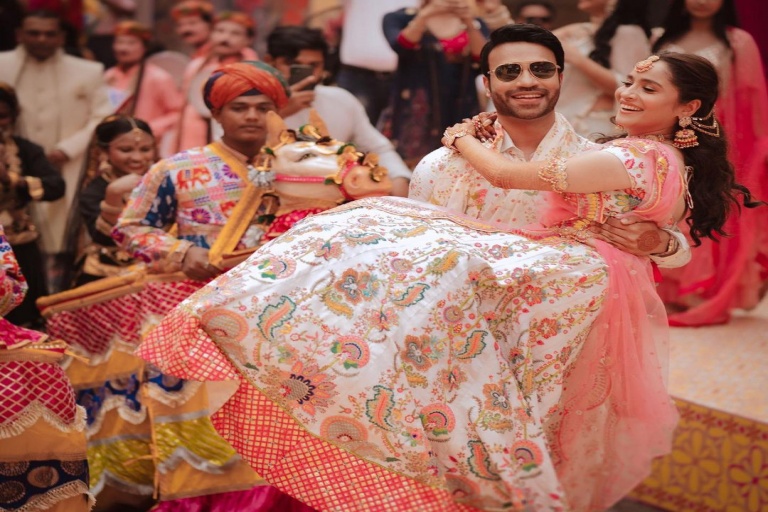 Ankita Lokhande and Vicky Jain mehendi